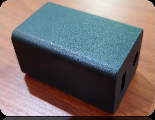 Rectangular Adapter Housing with End Port Cut-Out