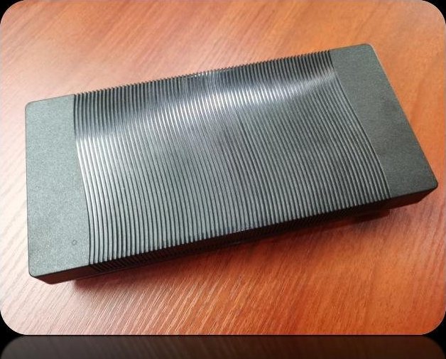 Ribbed Desktop Adapter Housing